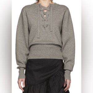 ISABEL MARANT ETOILE Kaylyn Women's Cream Crew Neck Sweater